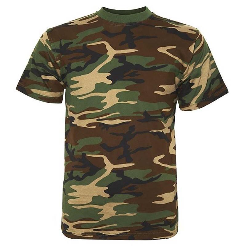 Fostex - Woodland camouflage T shirt